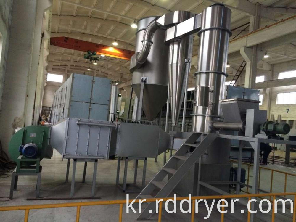 High Speed Revolving Flash Vaporization Dryer